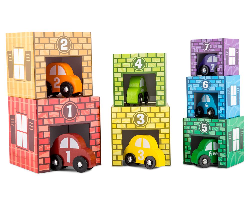 מוסך מכוניות - מיון ואחסון - Melissa & Doug