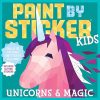 paint by sticker unicorns - kids