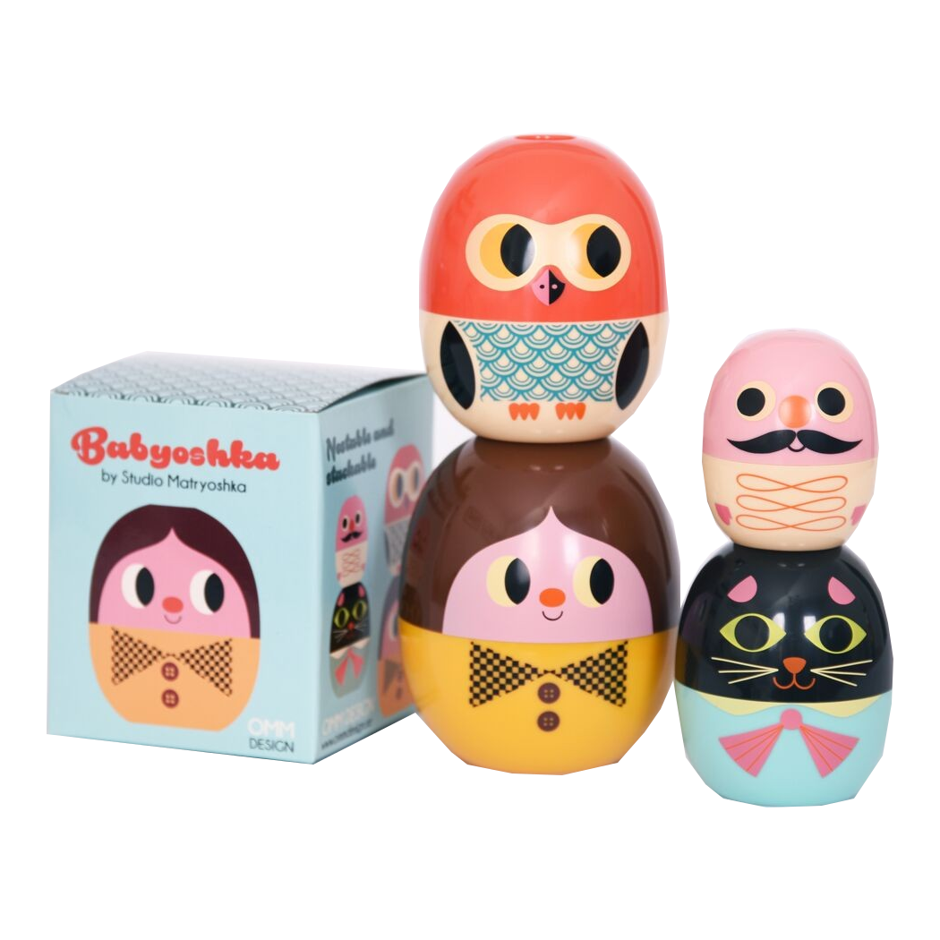 מטריושקה לתינוקות - משפחה OMM DESIGN