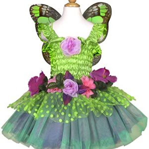 תחפושת - פיית הפרחים ירוקה מידה 5-6 Great Pretenders