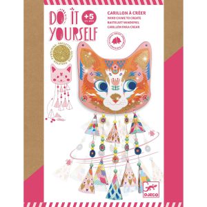 יצירה DIY - פעמוני רוח חתולים Djeco