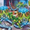 ⁦חוברת מדבקות גדולה - חייזרים Usborne⁩ – תמונה ⁦2⁩
