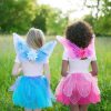 ⁦תחפושת - חצאית כנפיים ושרביט ורוד מידה 4-7 Great Pretenders⁩ – תמונה ⁦2⁩