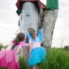 ⁦תחפושת - חצאית כנפיים ושרביט ורוד מידה 4-7 Great Pretenders⁩ – תמונה ⁦5⁩