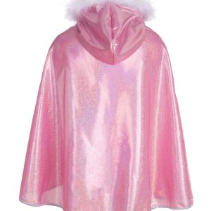 תחפושת - גלימה נסיכה ורודה מידה 4-6 Great Pretenders