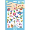 קעקועים - קשתות צבעוניות Djeco
