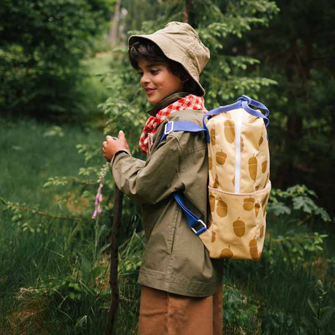 תיק גב גדול בלוטים Sticky lemon – תמונה 4