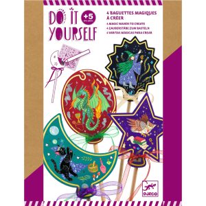 יצירה DIY - שרביטי לחשים  Djeco