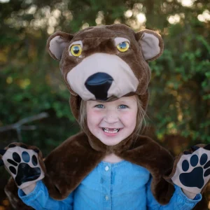 תחפושת - גלימת דב עם כפות ידיים 2/3 Great Pretenders