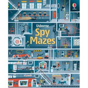 ספר מבוכים מרגלים Usborne