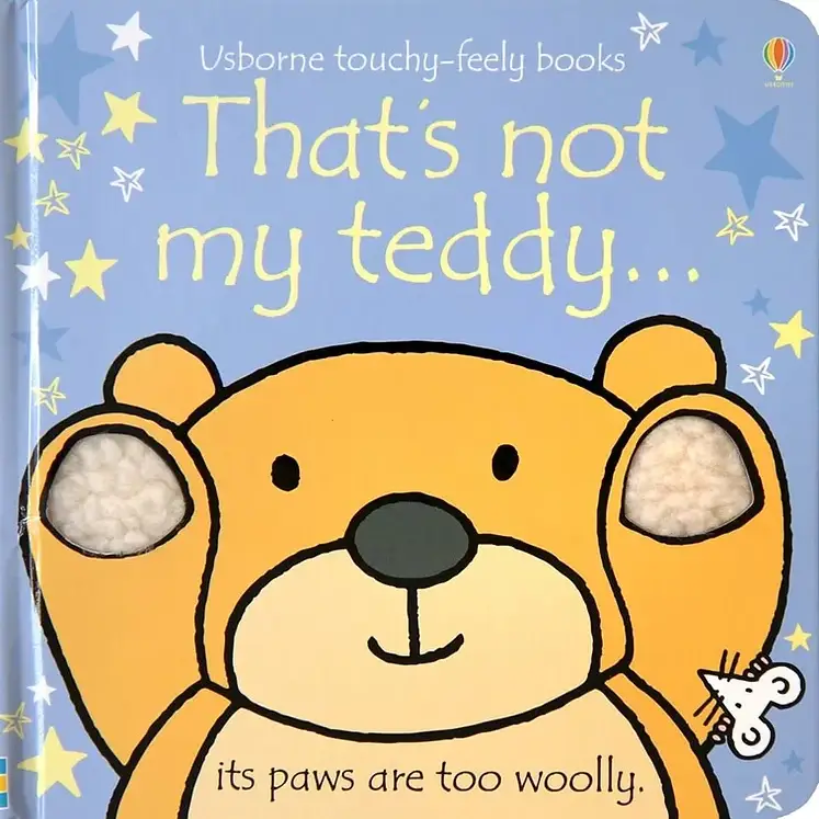ספר מישוש עם בובה רכה - זה לא הדב שלי Usborne – תמונה 2