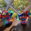 ⁦קליקסו משחק מגנטי - ערכה צבעונית 9 חלקים Clixo⁩ – תמונה ⁦2⁩