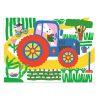 ⁦יצירה לקטנטנים - גירוד לומדים על רכבים Djeco⁩ – תמונה ⁦3⁩