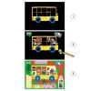 ⁦יצירה לקטנטנים - גירוד לומדים על רכבים Djeco⁩ – תמונה ⁦4⁩