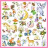 ⁦יצירה 160 מדבקות - פנטזיה מטאלית Djeco⁩ – תמונה ⁦4⁩