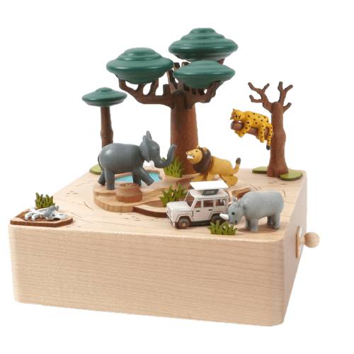 תיבת נגינה - ספארי Wooderful Life