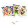 ⁦יצירה חריטה - בתים מפתיעים Djeco⁩ – תמונה ⁦4⁩