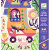 ⁦יצירה חריטה - בתים מפתיעים Djeco⁩ – תמונה ⁦2⁩