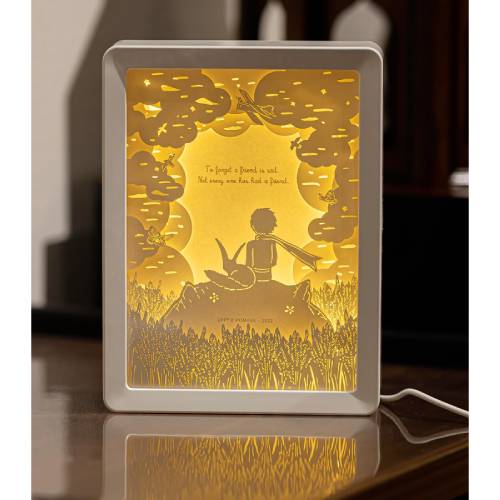 מנורה - הנסיך הקטן חיתוכי נייר Vipo – תמונה 2