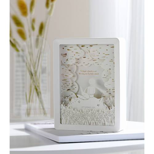 מנורה - הנסיך הקטן חיתוכי נייר Vipo – תמונה 3