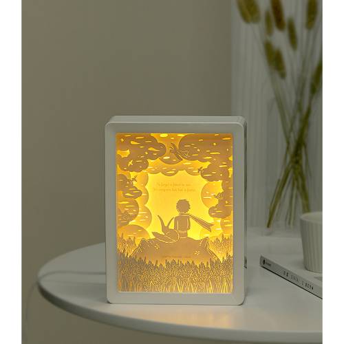 מנורה - הנסיך הקטן חיתוכי נייר Vipo – תמונה 4