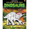חוברת צביעה גדולה - דינוזאורים Usborne