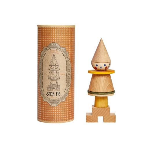Stacking toy Stick Fig. No.01 - Wooden Story