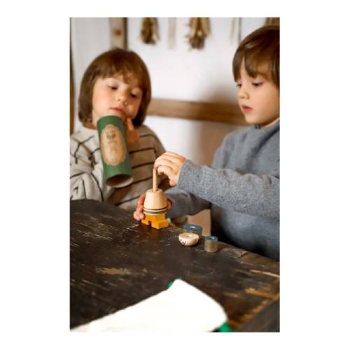 Stacking toy Stick Fig. No.01 - Wooden Story – תמונה 6