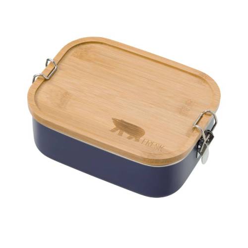 קופסת אוכל מחולקת - דב קוטב כחול Fresk