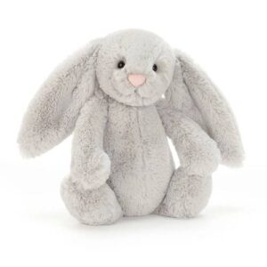 בובת ארנב Bashful M אפור Jellycat