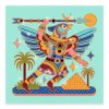 ⁦יצירה דפי צביעה - חיות לוחמות Djeco⁩ – תמונה ⁦5⁩