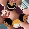 ⁦בובות משפחה וחתול mentari⁩ – תמונה ⁦2⁩