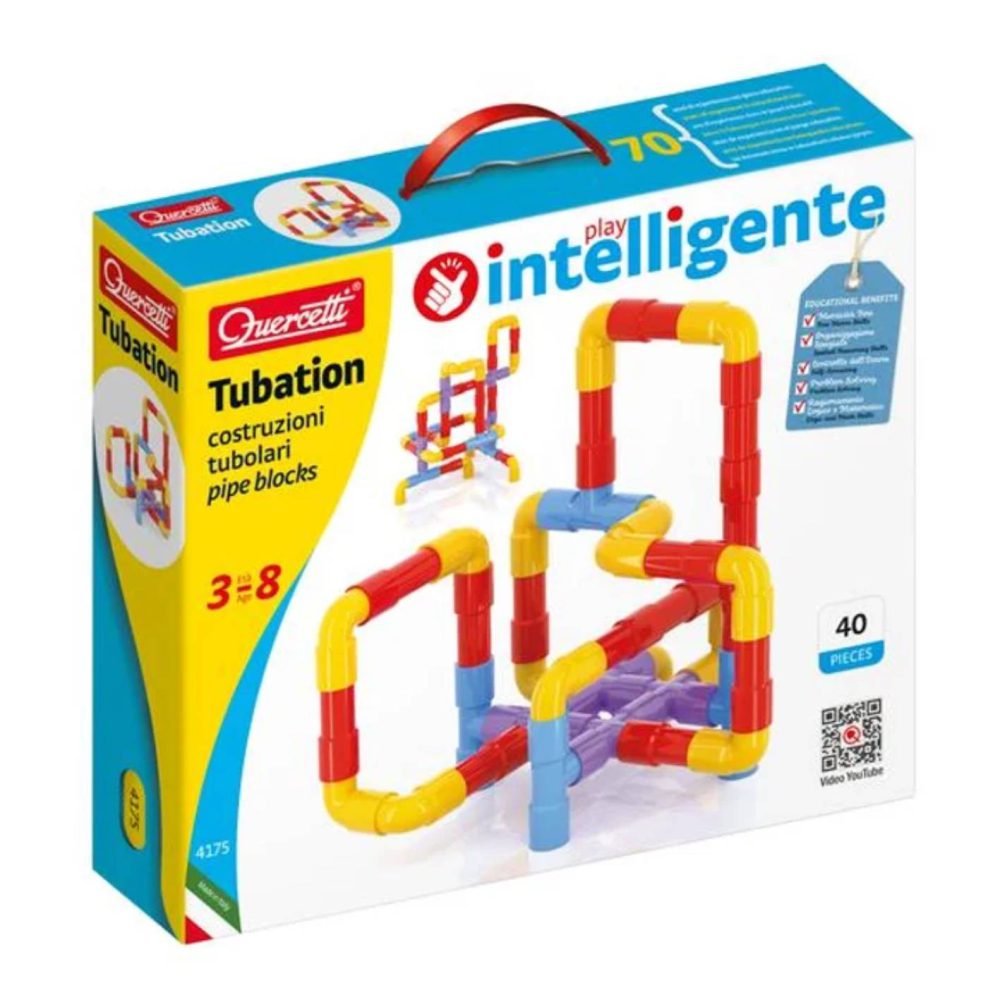 הרכבת צינורות 40 חלקים Quercetti