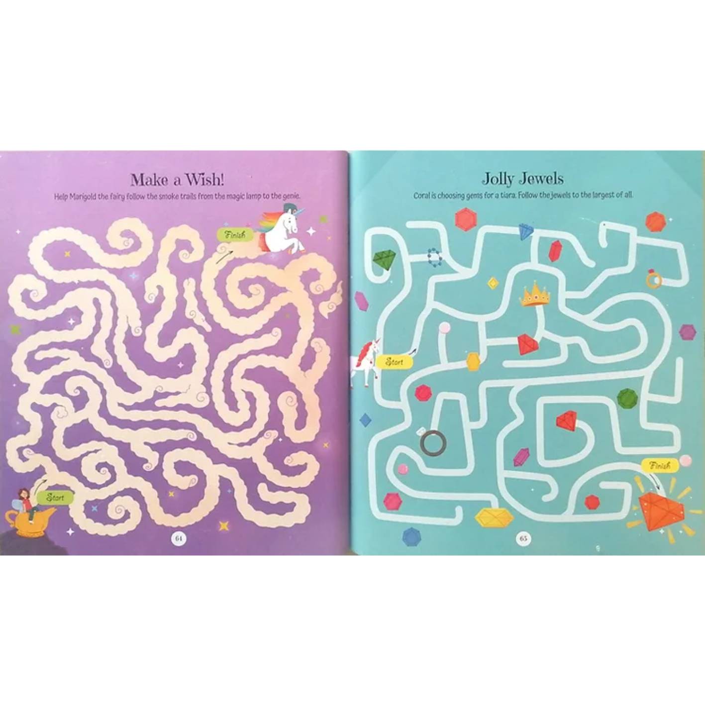 ספר מבוכים - חדי קרן קסומים Natasha Rimmington – תמונה 4