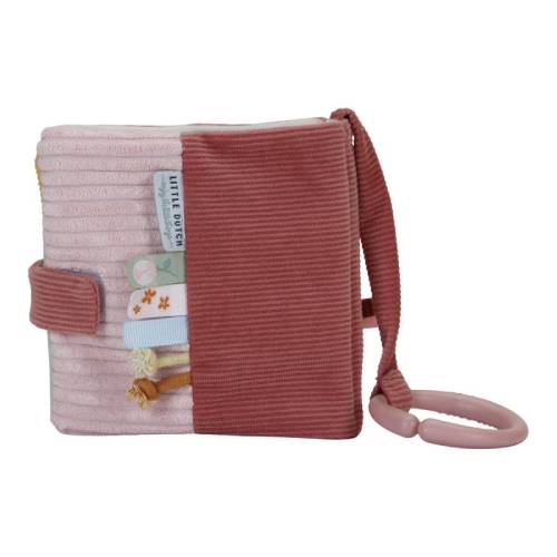 Soft Stroller Booklet - Flowers & Butterflies - Little Dutch – תמונה 2