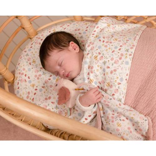 Cuddle Cloth - flowers & butterflies - Little Dutch – תמונה 4