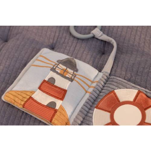 Soft Stroller Booklet - Sailors Bay - Little Dutch – תמונה 2