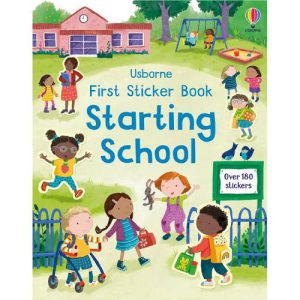 חוברת 180 מדבקות - מתחילים בית ספר וגן Usborne
