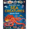 חוברת מדבקות גדולה 5+ יצורים ימיים Usborne