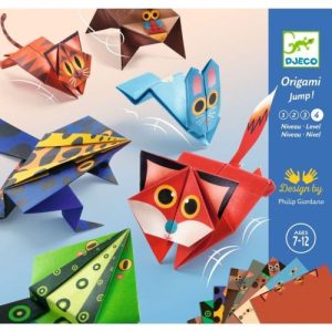 יצירה - אוריגמי חיות קופצות - Djeco