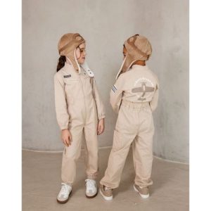 תחפושת טייס בז' - 5-6 - מיננה