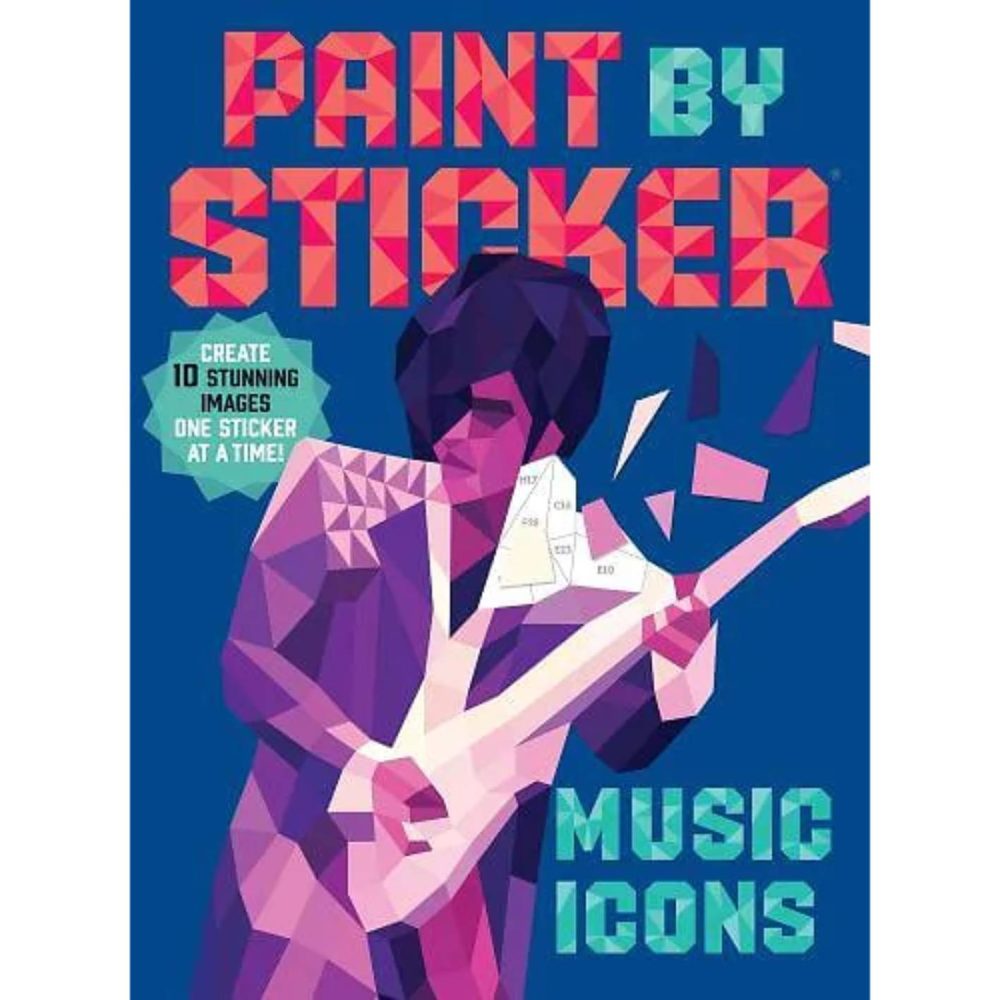 Paint By Sticker - Music Icons