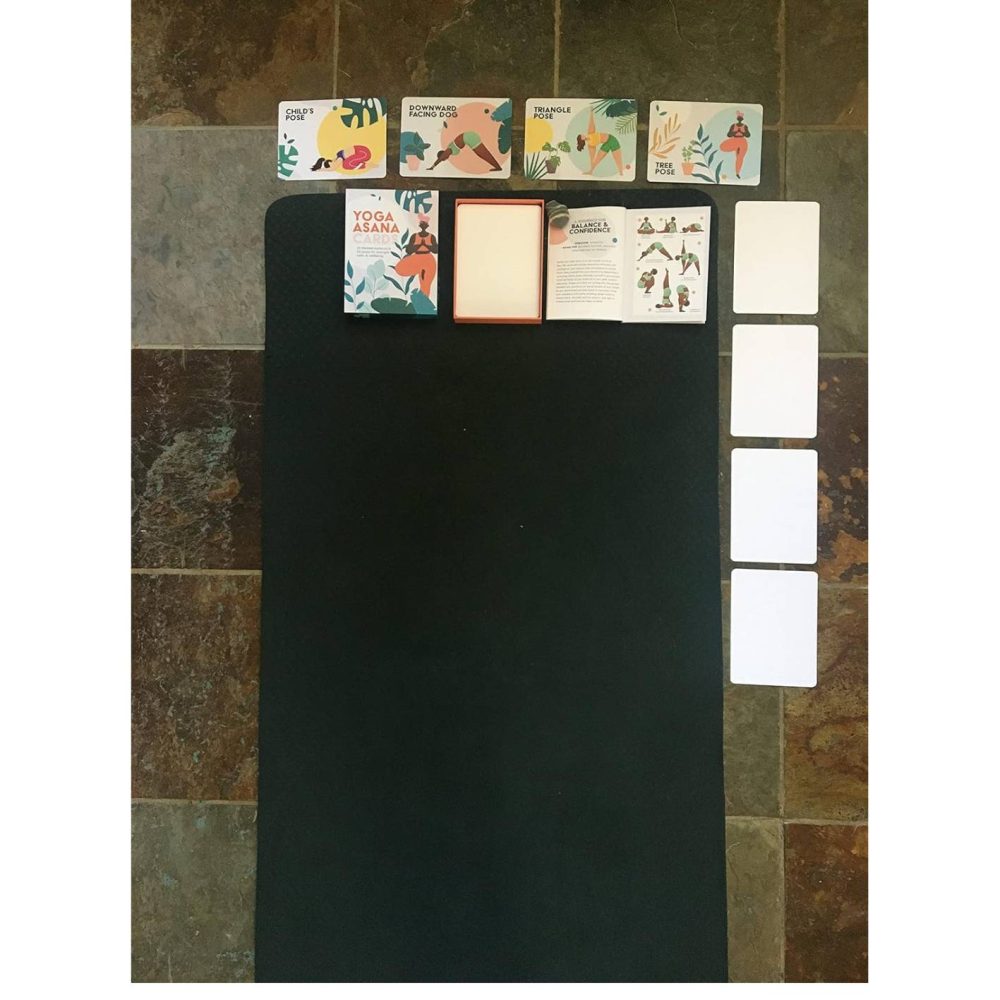 ⁦Yoga Asana cards - 50 poses & 25 sequences⁩ – תמונה ⁦3⁩