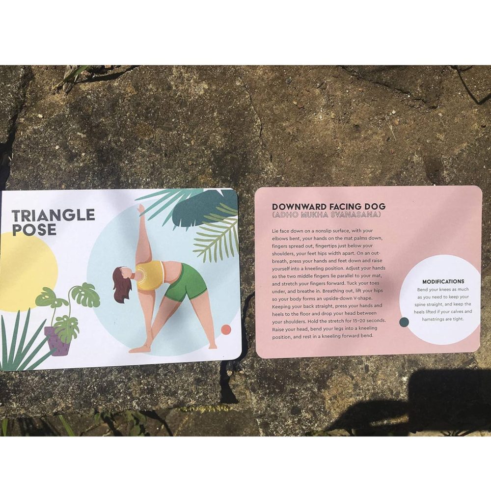 ⁦Yoga Asana cards - 50 poses & 25 sequences⁩ – תמונה ⁦6⁩