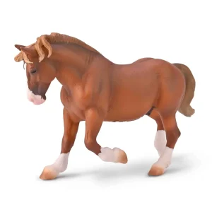 סוס ברטון דראפט סטאליון אגוזי CollectA