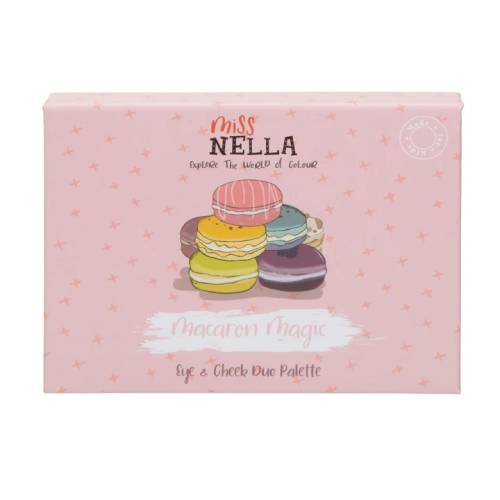 פלטת דואו צלליות וסמקים Macaron Magic - Miss Nella