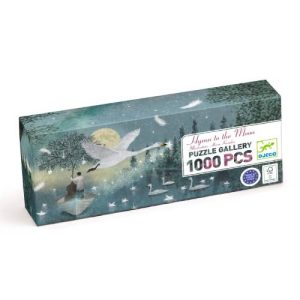 פאזל 1000 חלקים - אגם הברבורים Djeco