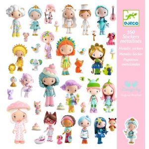 יצירה 160 מדבקות טינילי Djeco