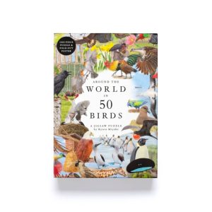 פאזל 100 חלקים - Around the World - 50 Birds