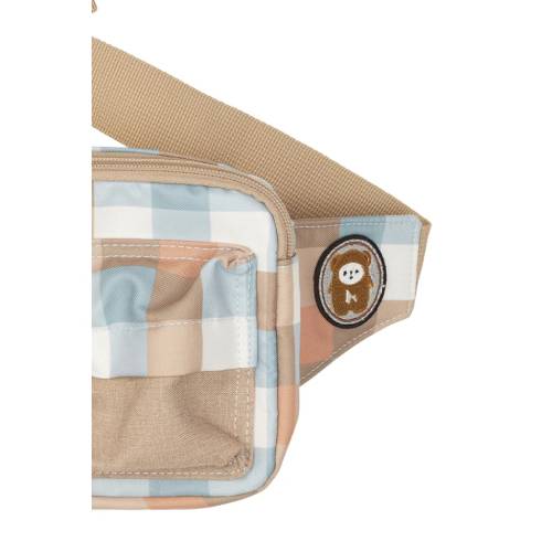 ⁦פאוץ' - Cottage Blue Checks - Fabelab⁩ – תמונה ⁦2⁩